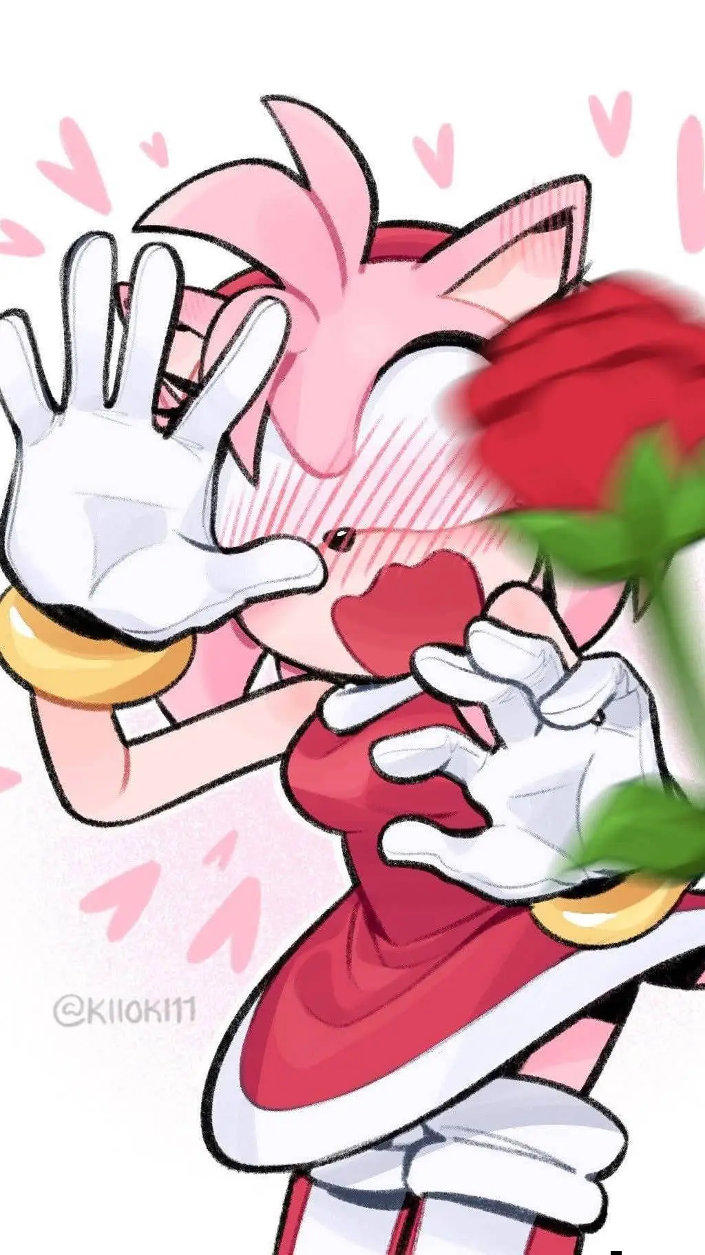 ai character: ~-Amy Rose-~ background