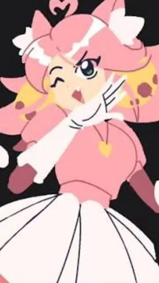 ai character: MsPink (Deltarune! background