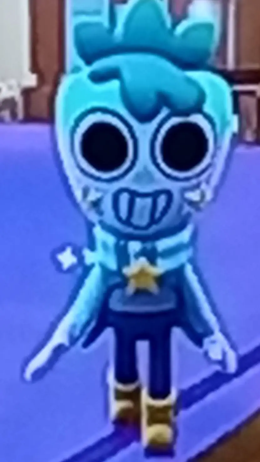 ai character: freaky sprout  background