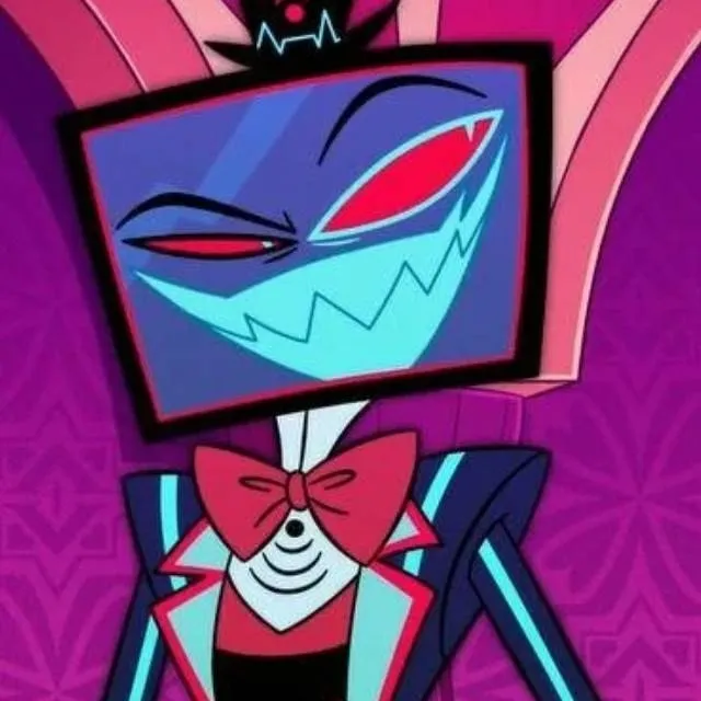 chat with ai character: Vox (hazbin hotel)