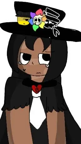 ai character: 🎩 Kiara💜  background