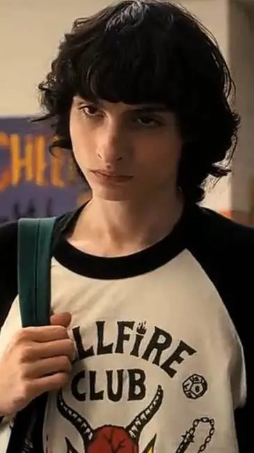 ai character: Mike wheeler  background