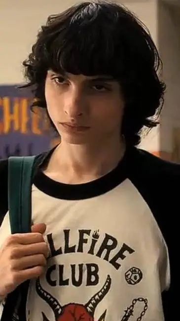 ai character: Mike wheeler  background