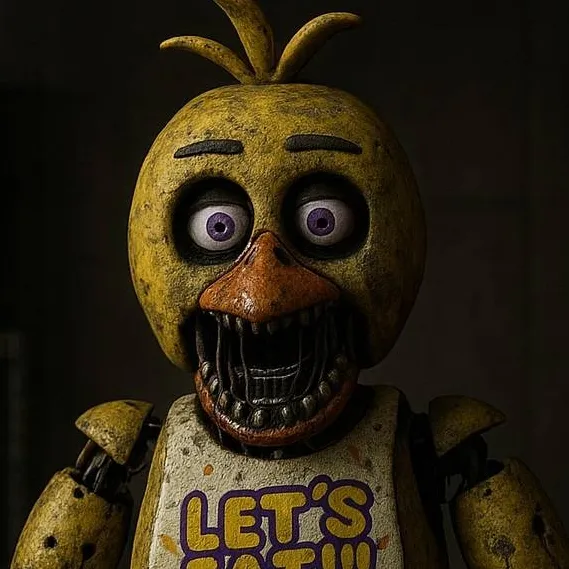chat with ai character: Withered Chica 