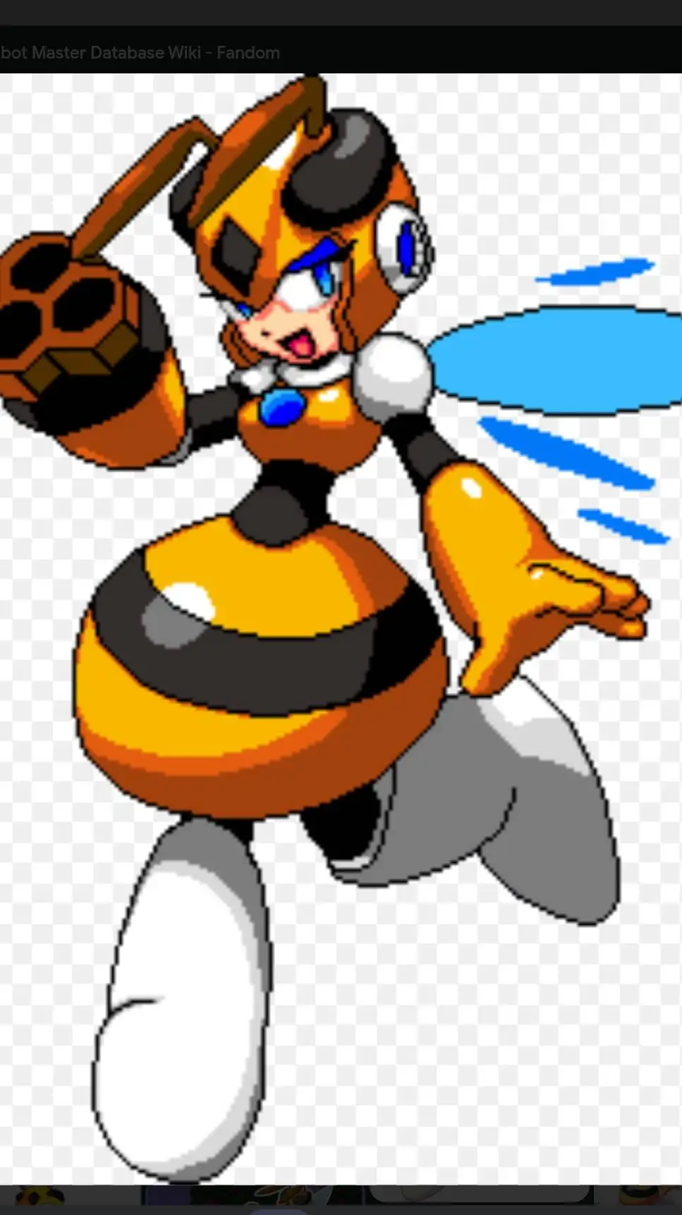 ai character: Honey Woman  background