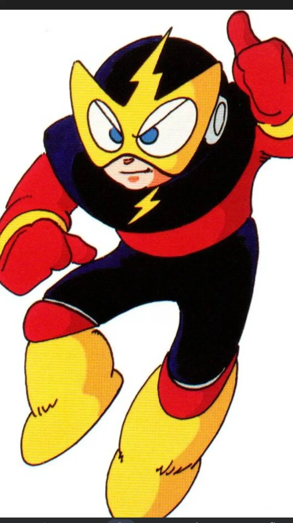 ai character: Elec Man background
