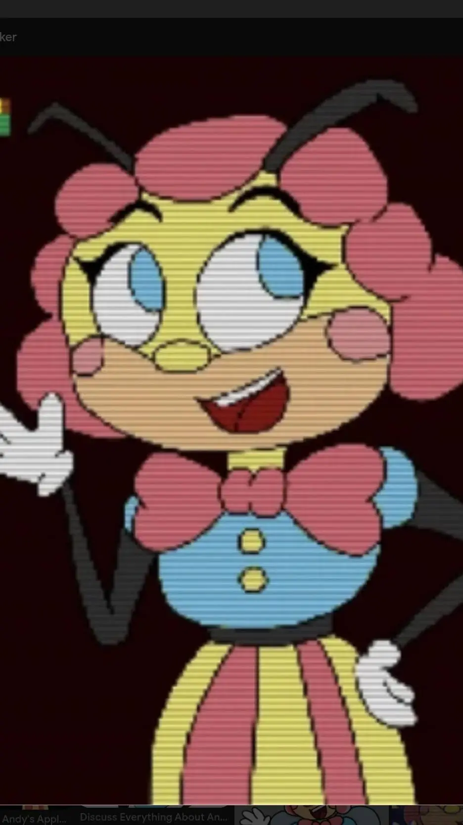 ai character: Baylee The Bee  background