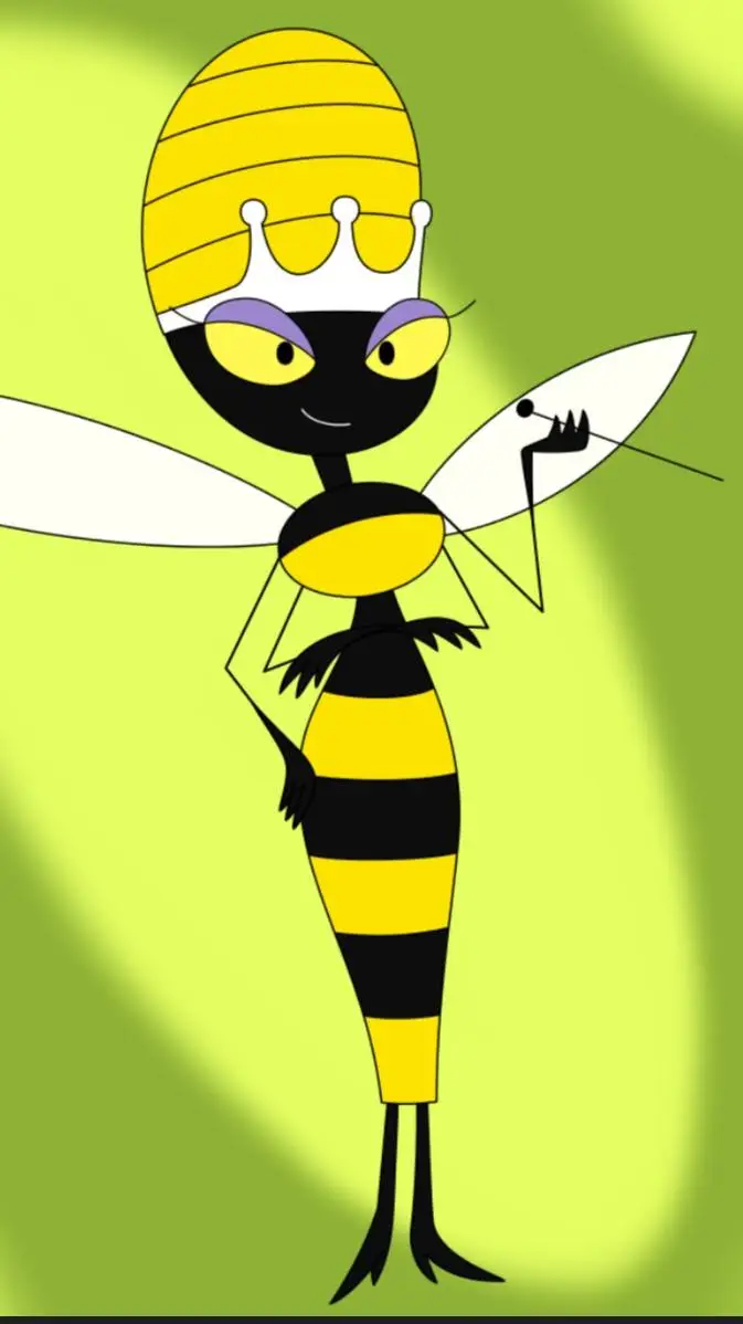 ai character: Queen Bea  background