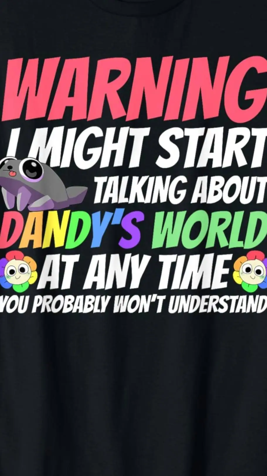ai character: Dandys world background