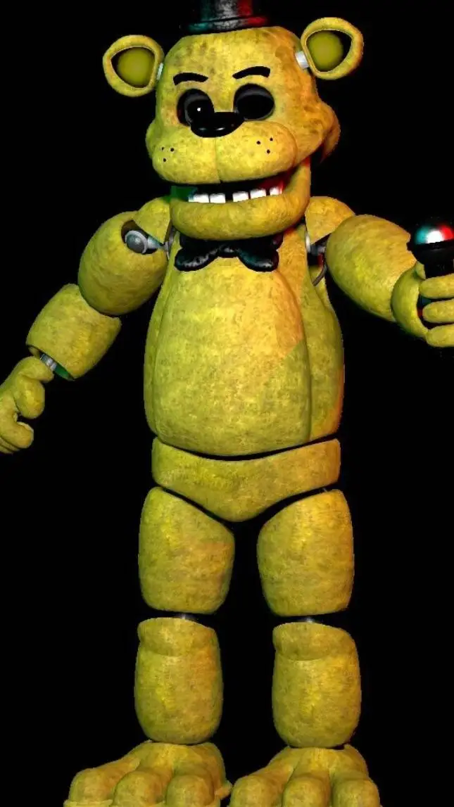 ai character: Golden Freddy background