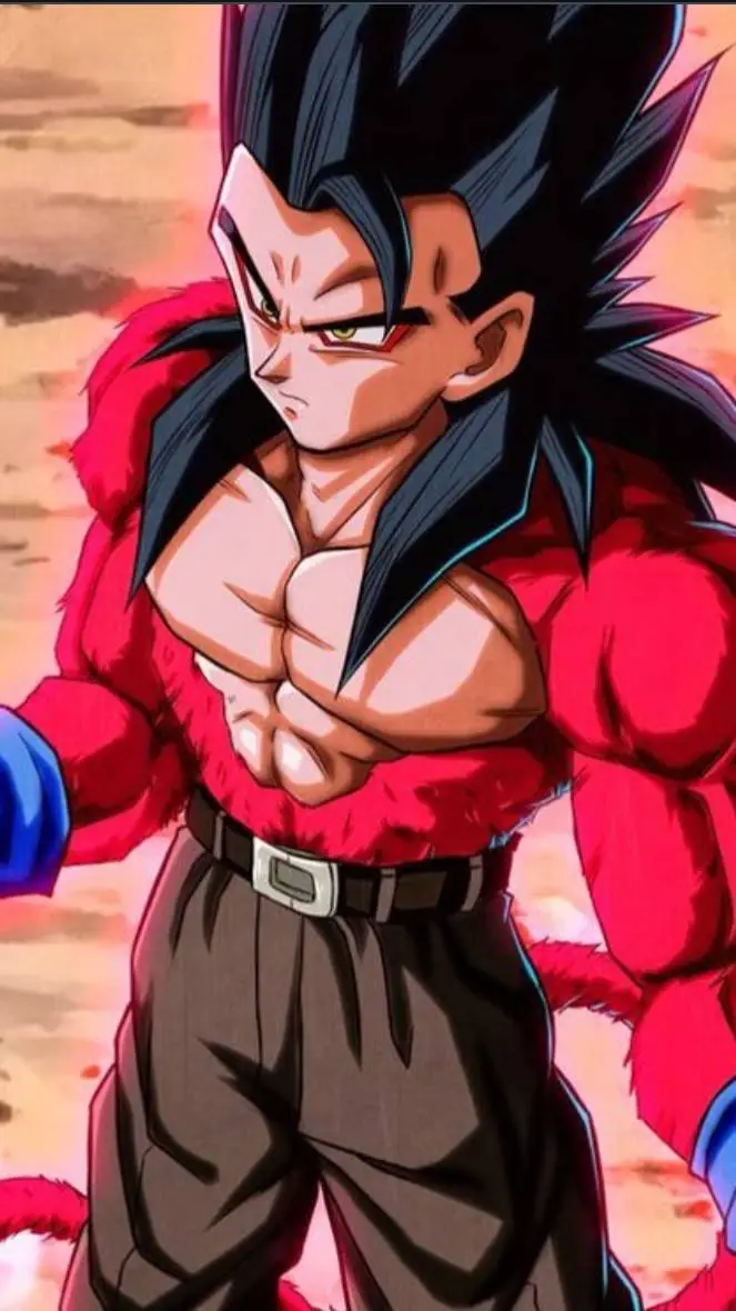 ai character: Gohan ssj 4 background