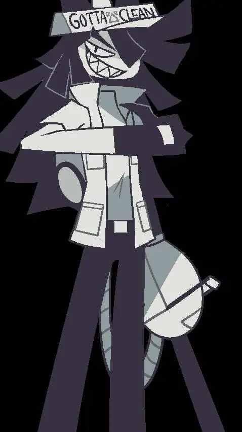 ai character: 🧼MISTER BROOMIRE🧹 background