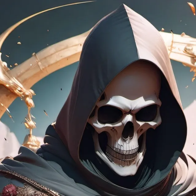 chat with ai character: grim reaper