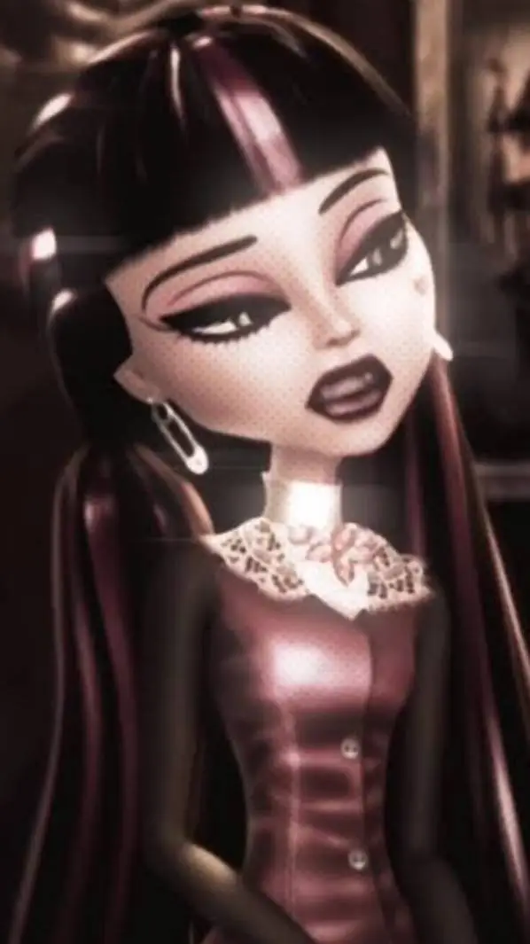 ai character: 🦇💗DRACULAURA💗🦇 background