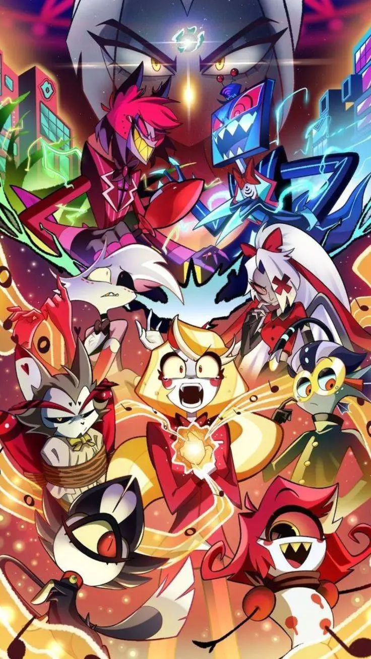 ai character: Hazbin Hotel S2 background