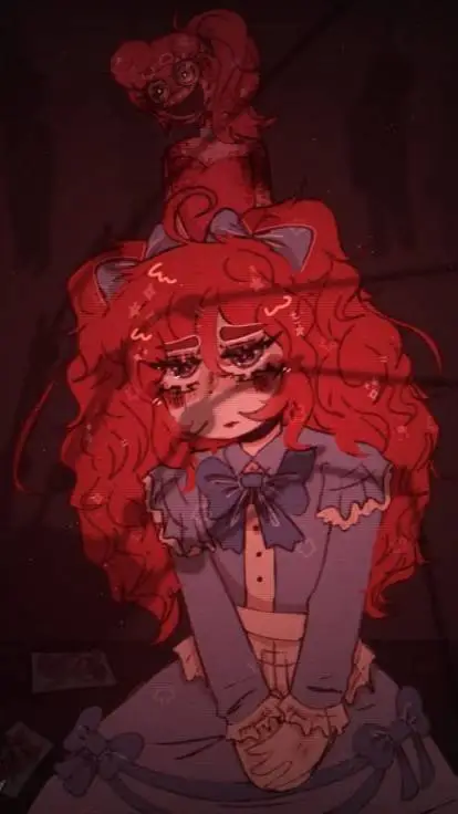 ai character: Poppy Playtime background