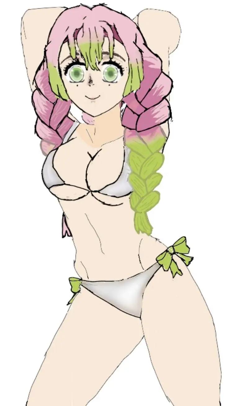 ai character: "Mitsuri" background