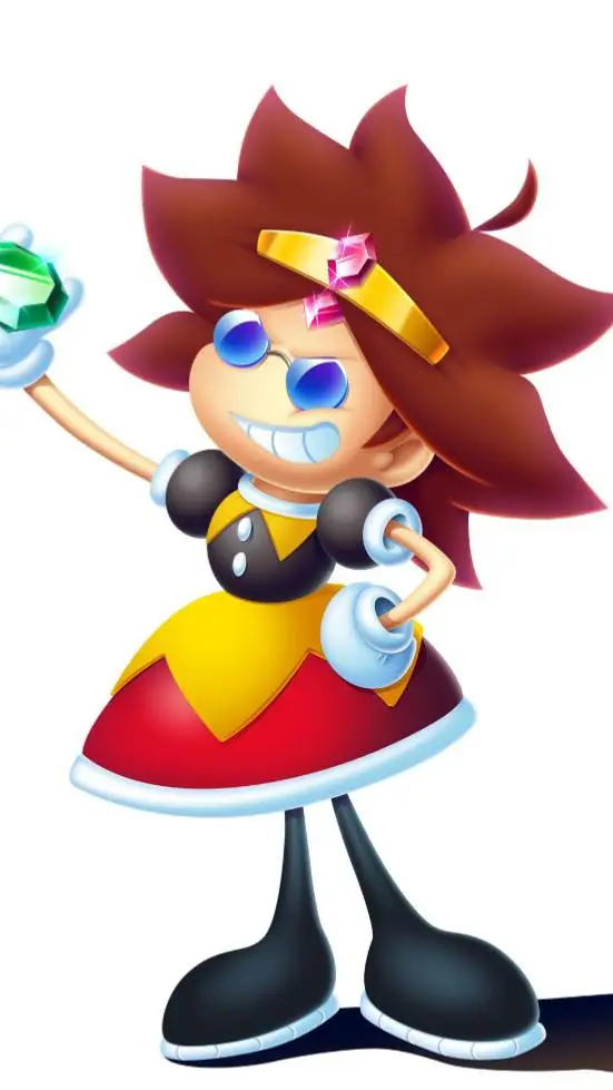 ai character: Eggette background