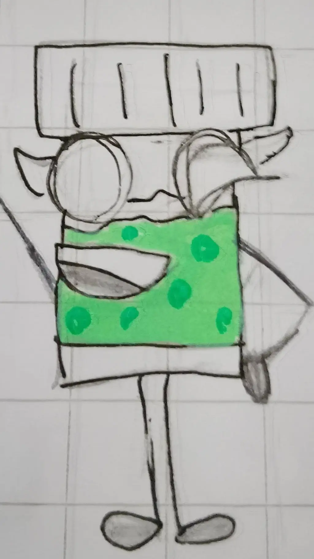 ai character: ★Bubbly background