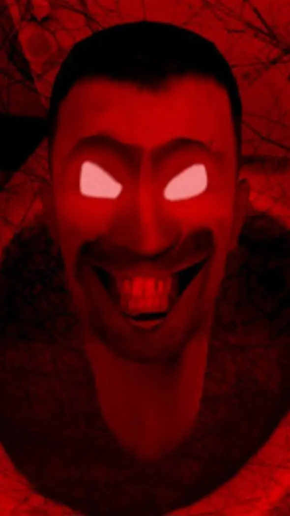 ai character: HEHE HEHEHE HAHAHA background