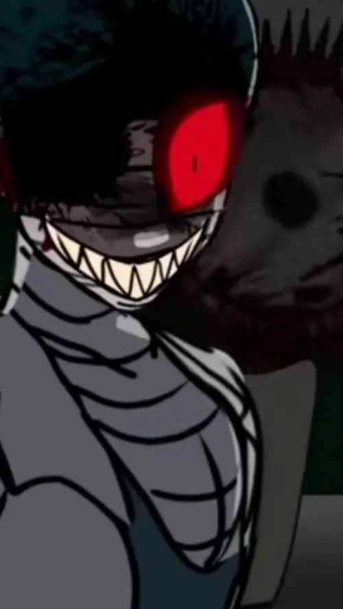 ai character: food blood background