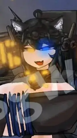 ai character: g-man Kitty background