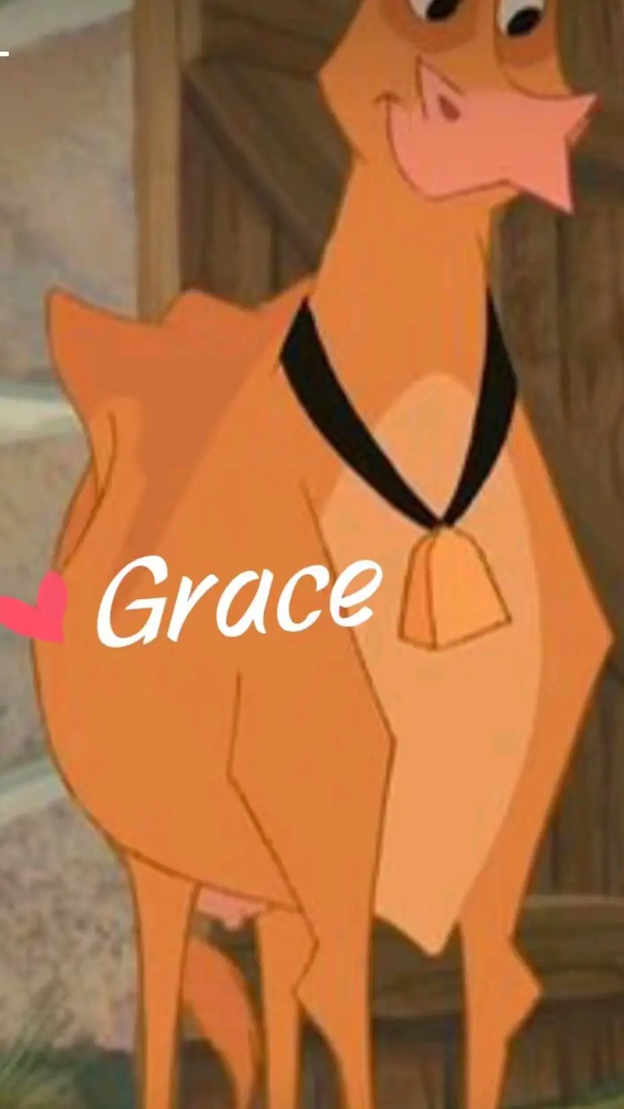 ai character: Grace  background