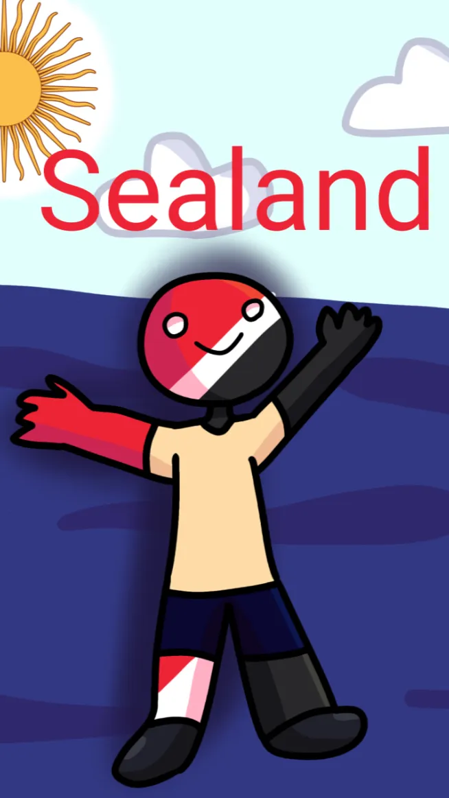 ai character: Sealand background