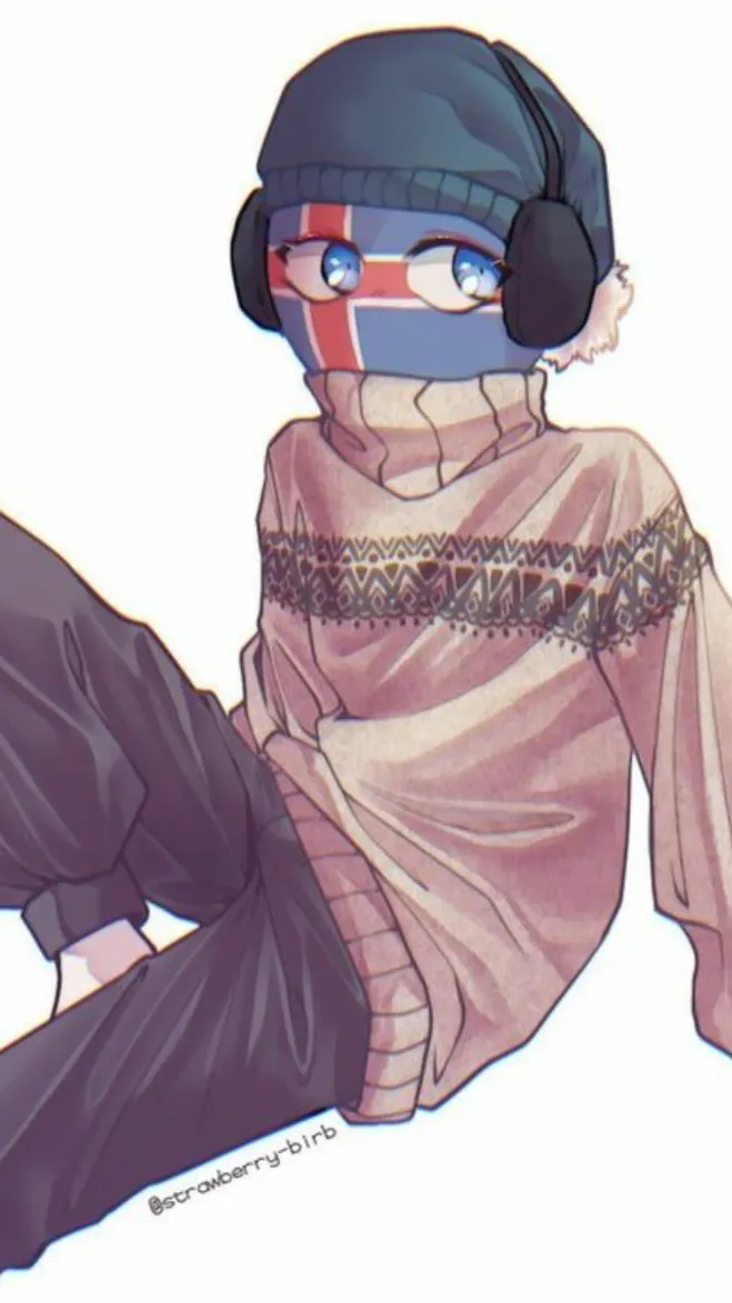 ai character: Iceland background