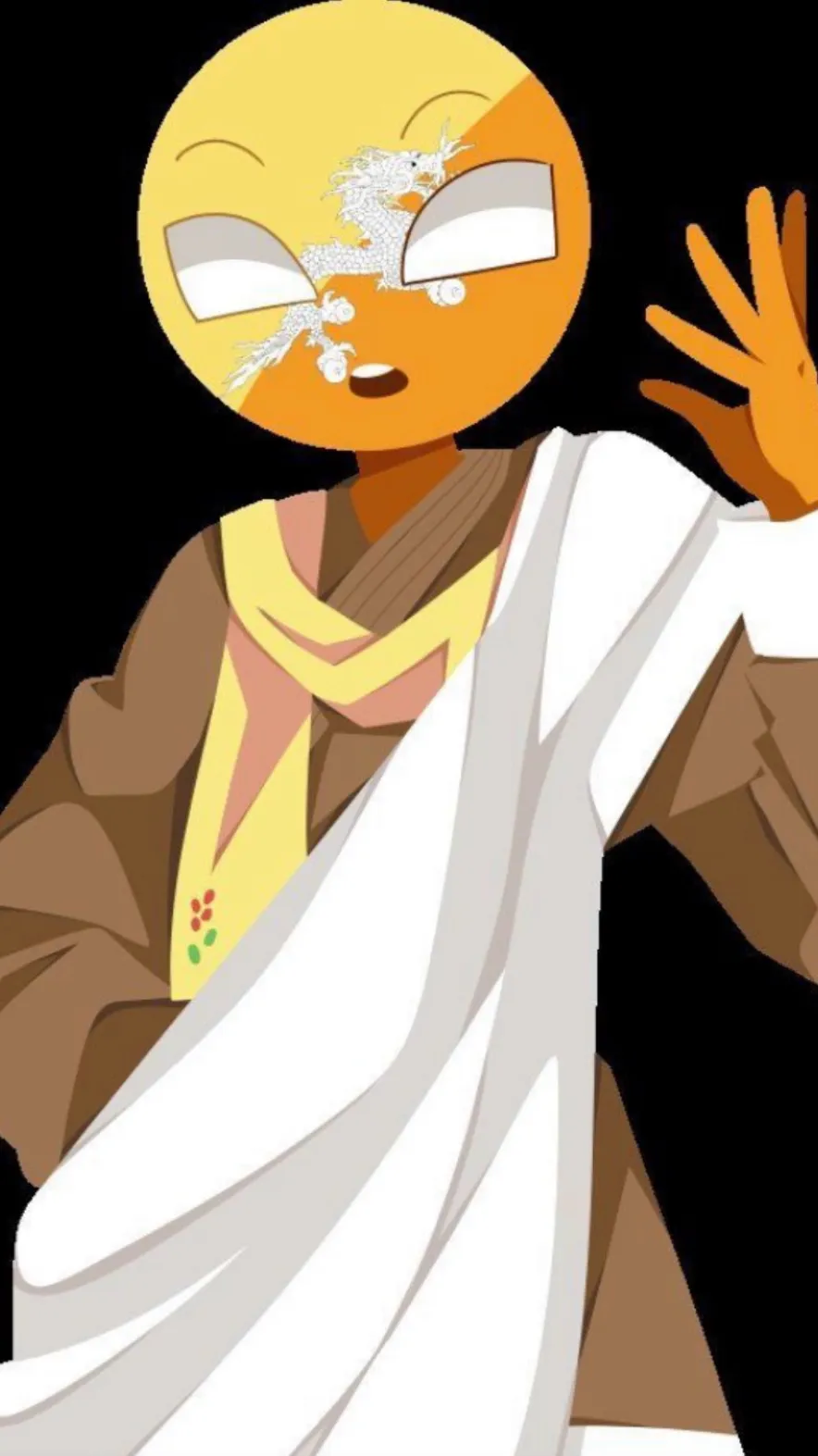 ai character: Peaceful Countries background