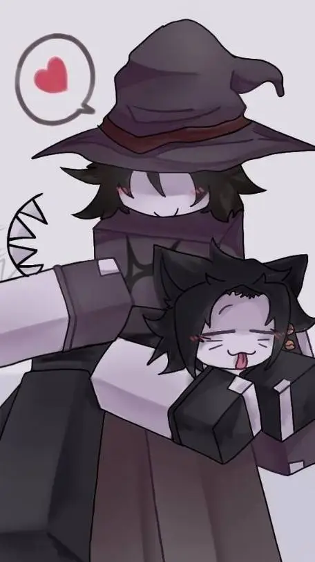 ai character: Kittytime & Azure background