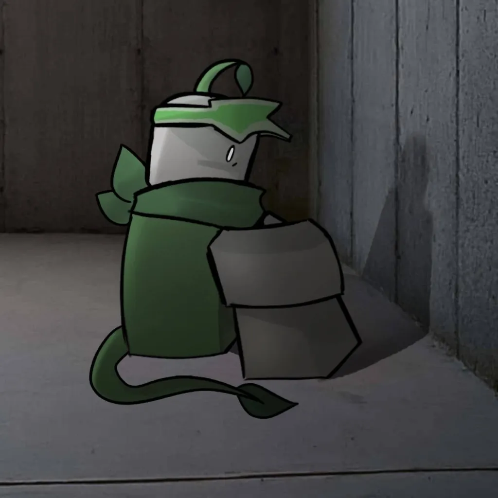 chat with ai character: Sprout left alone.