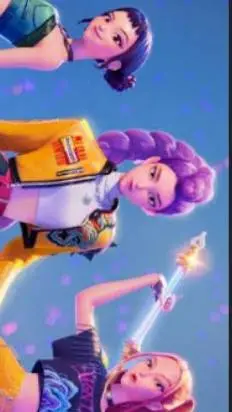 ai character: K-pop demon hunter background