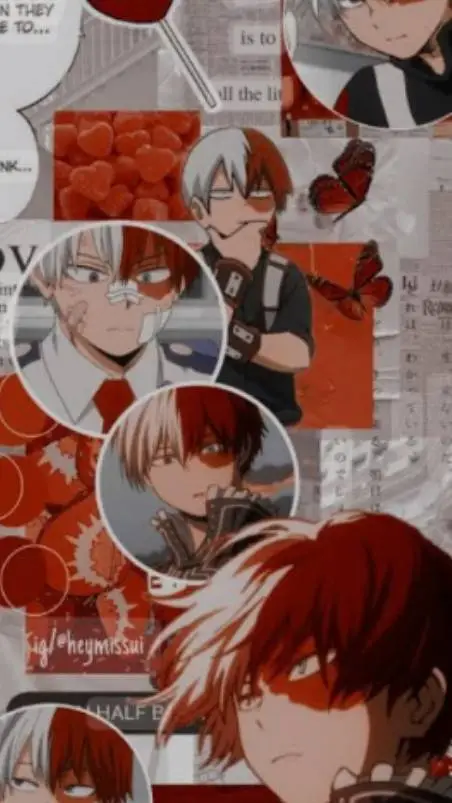 ai character: ♥︎Todoroki♡ background