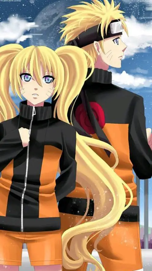 ai character: Naruto o Sasuke  background