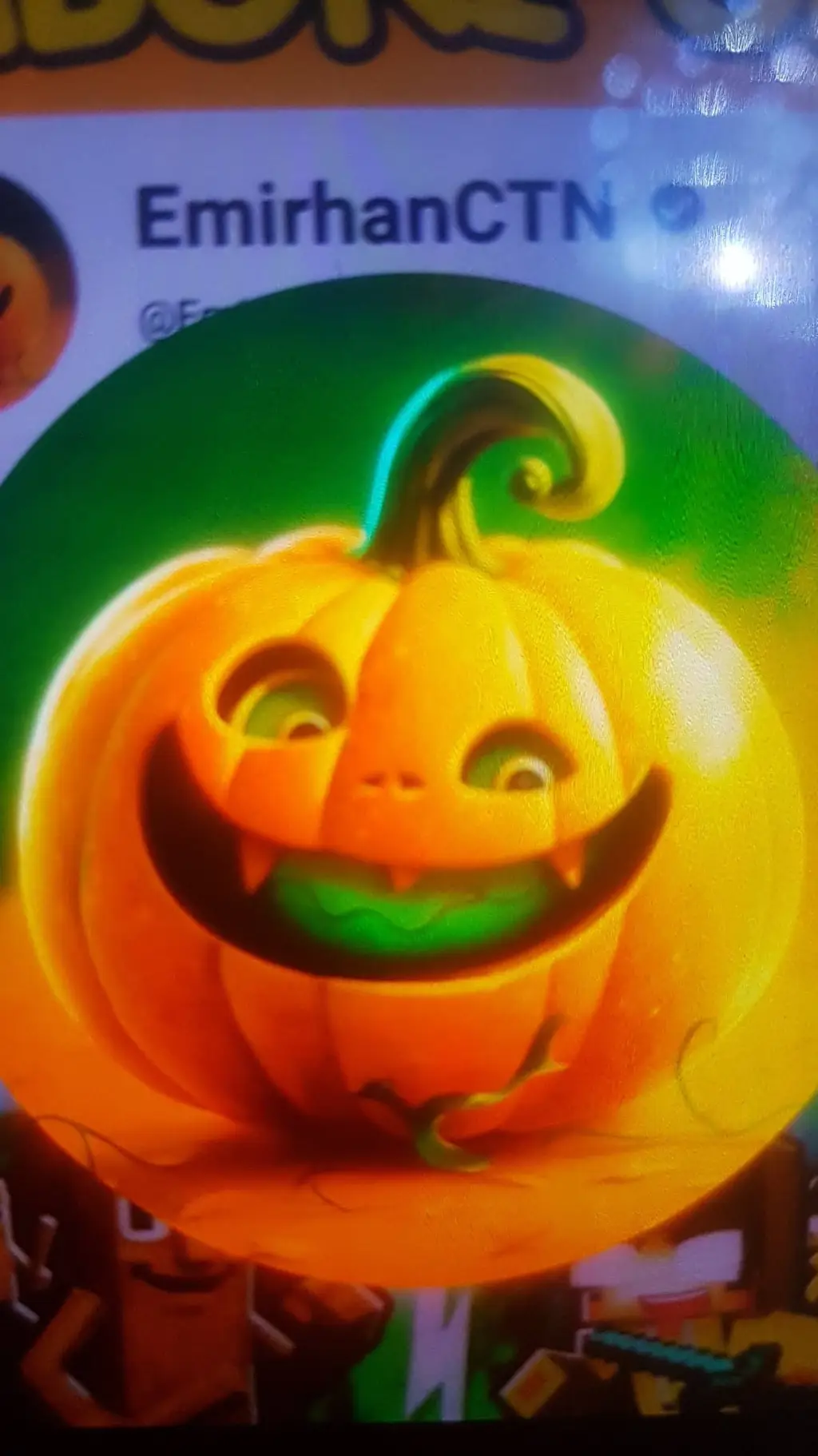 ai character: EmirhanCTN background