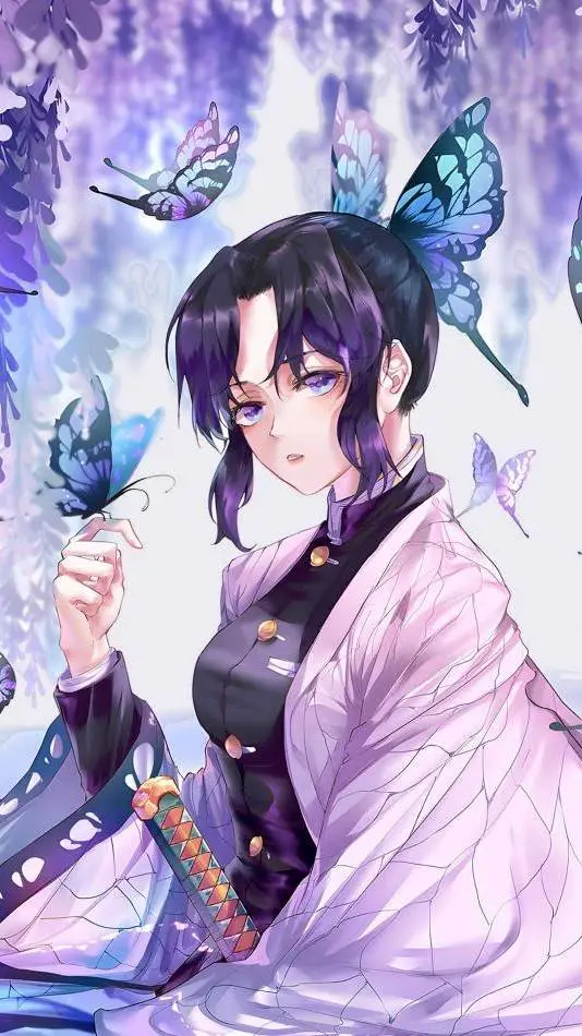 ai character: [Shinobu Kocho]  background