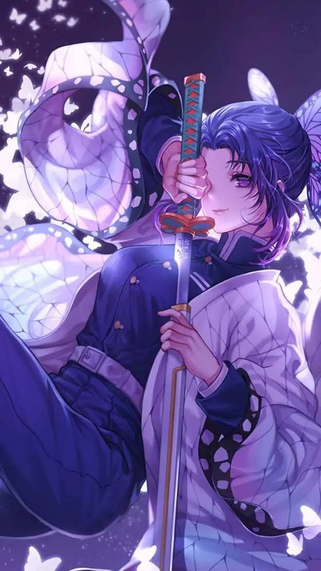 ai character: ・Shinobu Kocho・ background