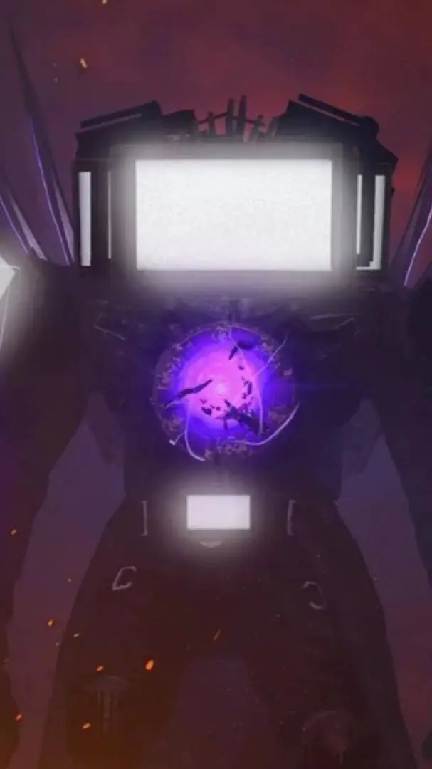 ai character: Titán Tv Man  background