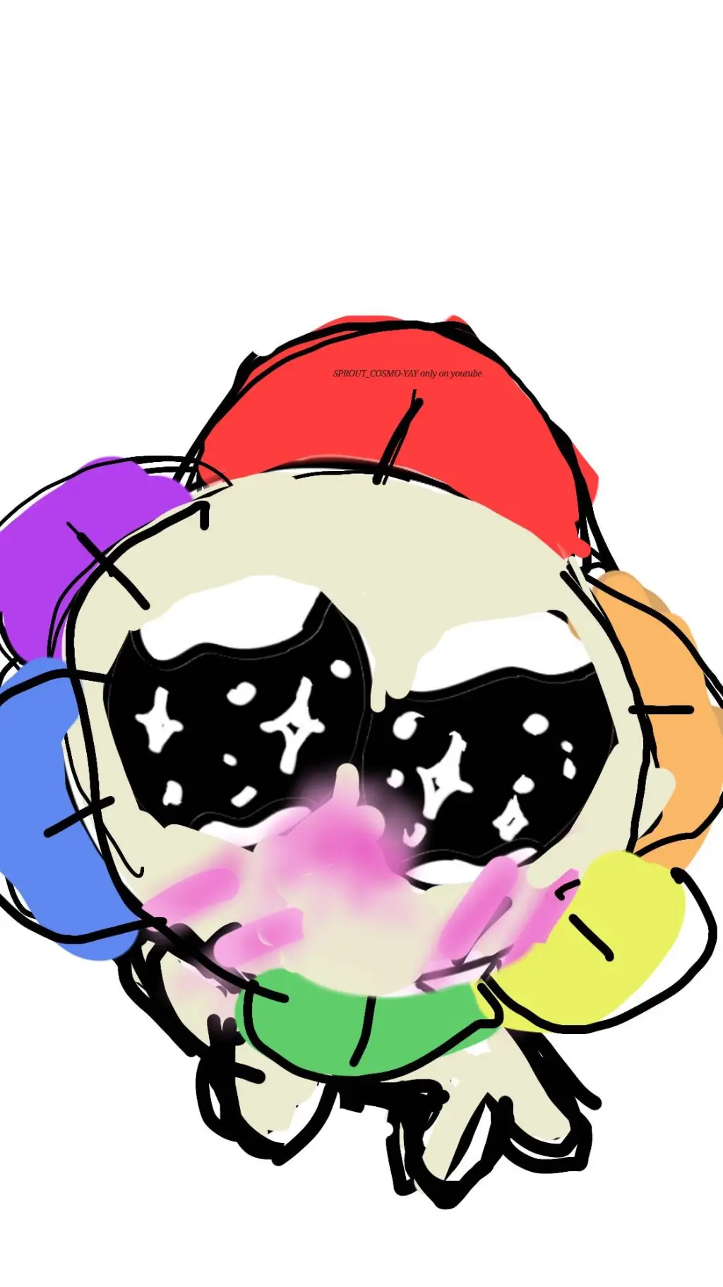 ai character: Dandy! background