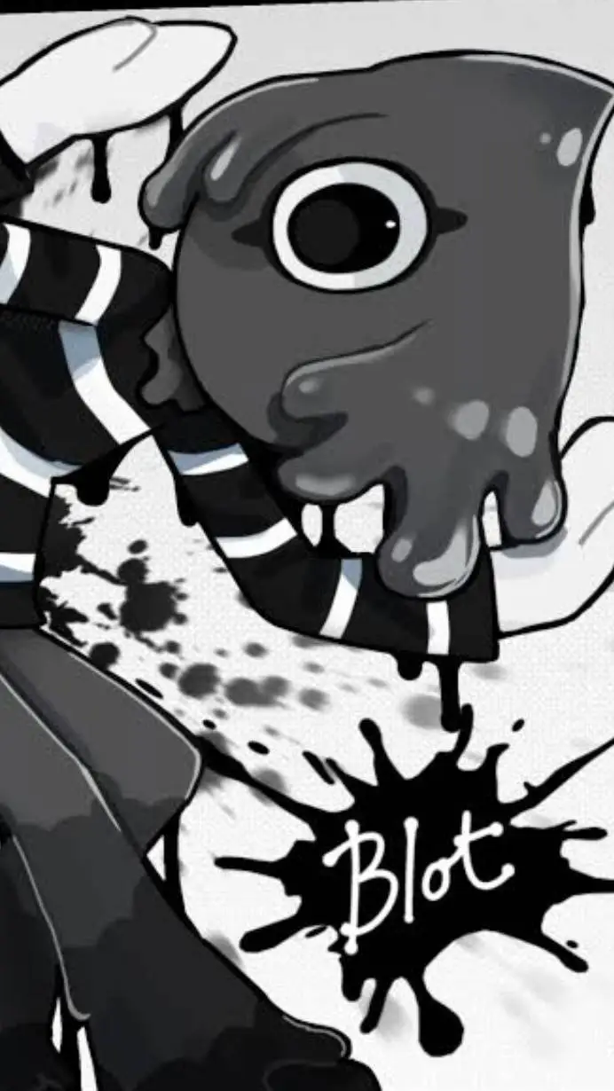 ai character: Blot🖤 background