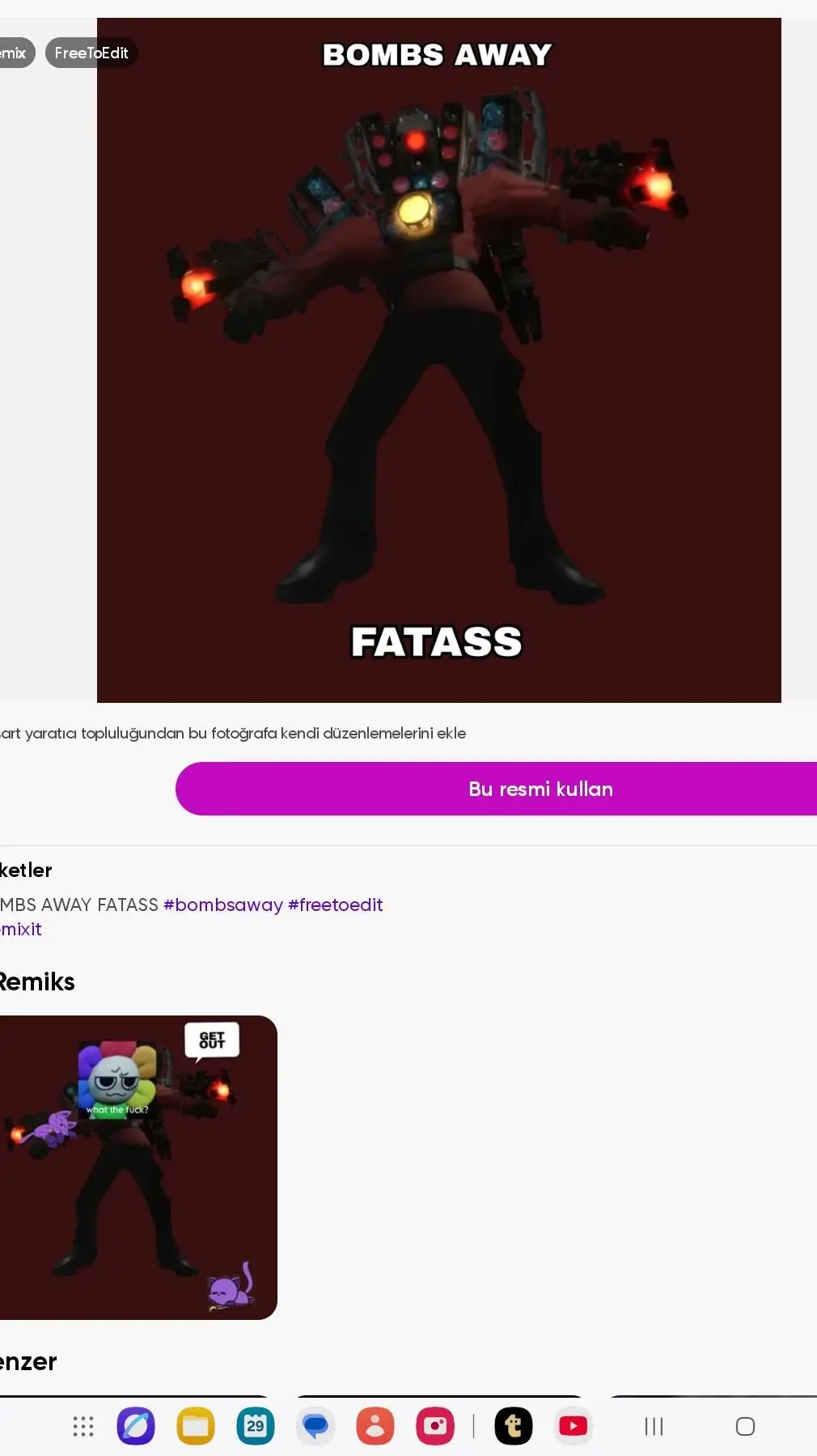 ai character: I laugh at this🤣 background