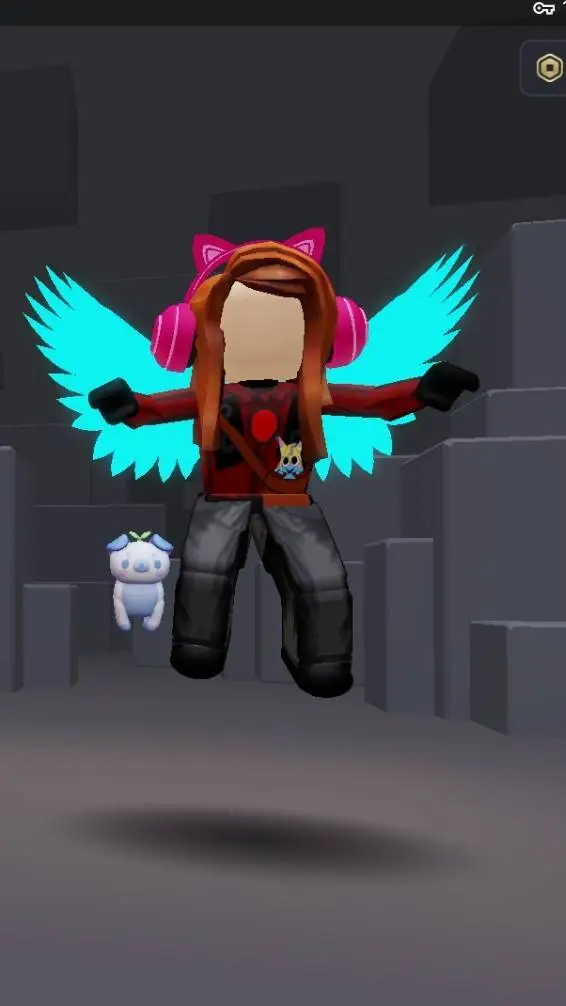ai character: ?Kedi17cim! ❤🖤 background
