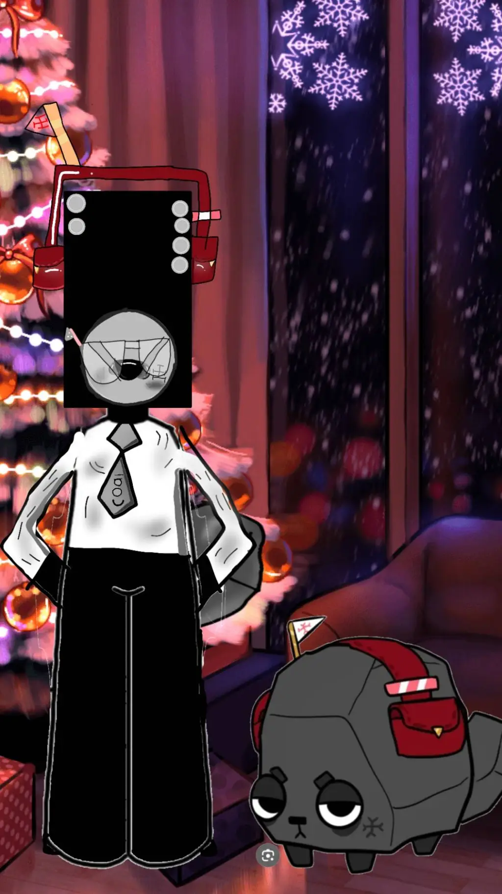 ai character: Coa& L.speakerman background