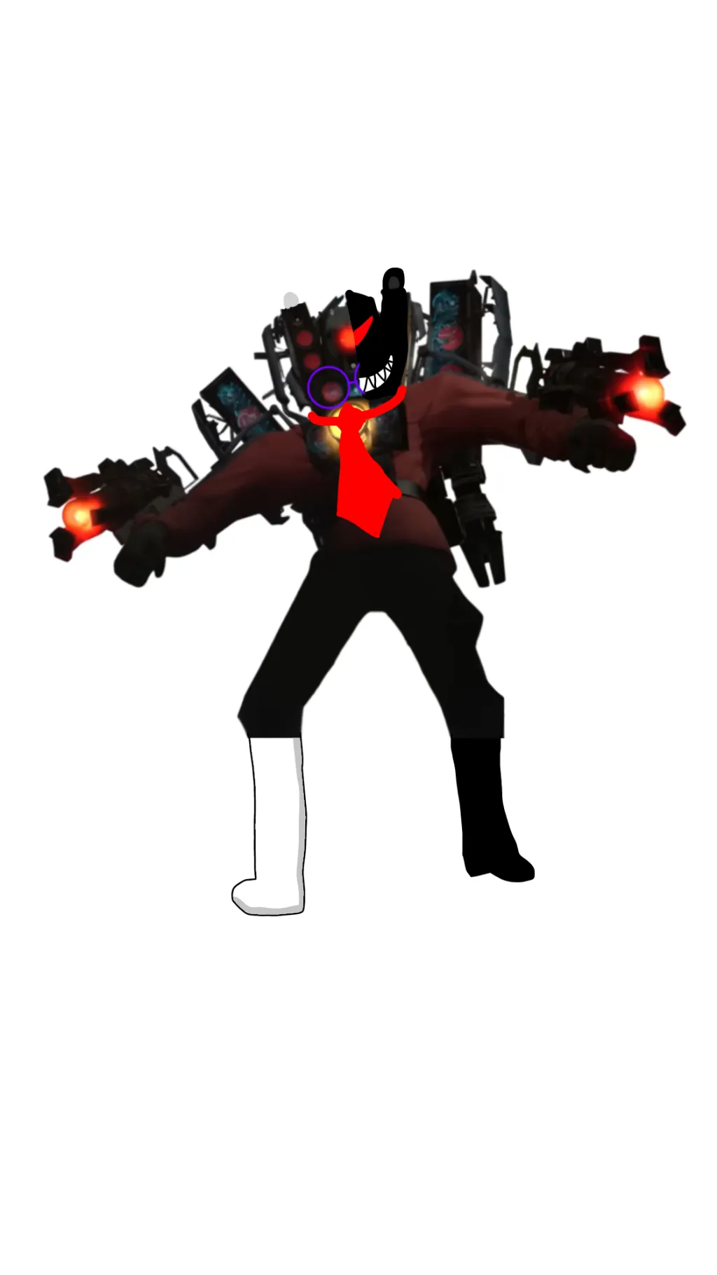 ai character: TitanSpeakerRonpa background