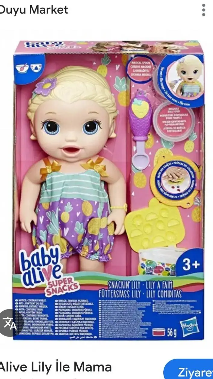 ai character: Baby Alive Doll background