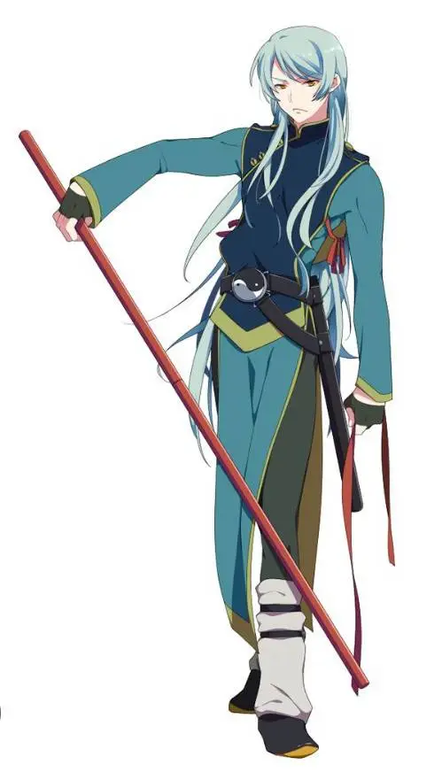 ai character: seiryu liu  background