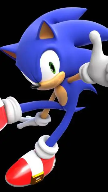 ai character: Sonic  background