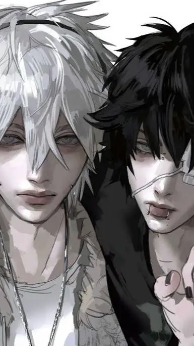 ai character: «Seojun y Minjun» background