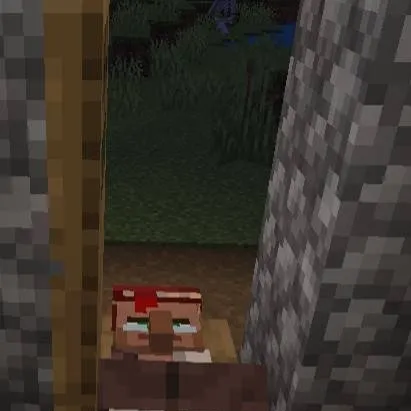chat with ai character: sleepy villager